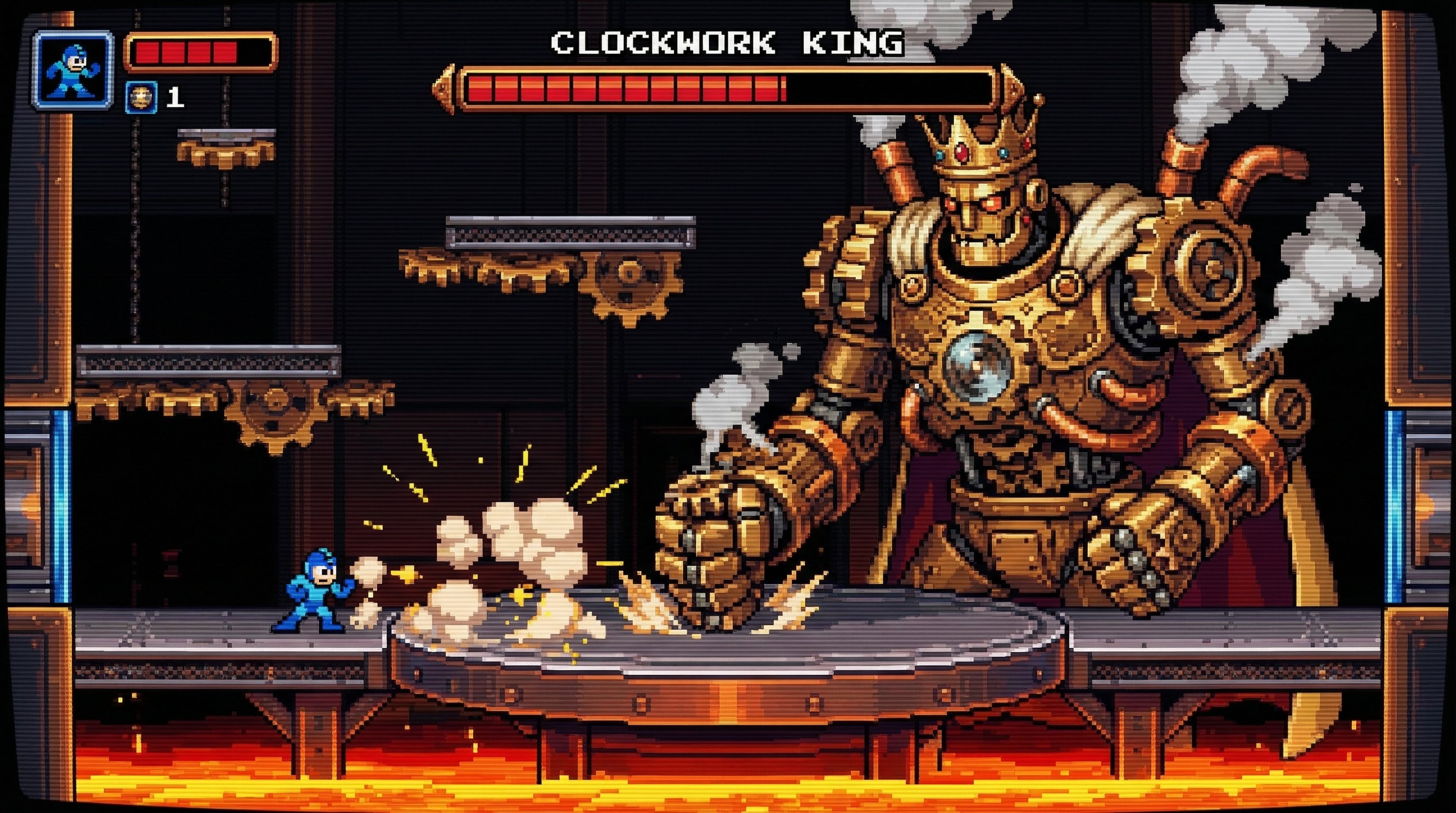 Boss Fight — The Clockwork King